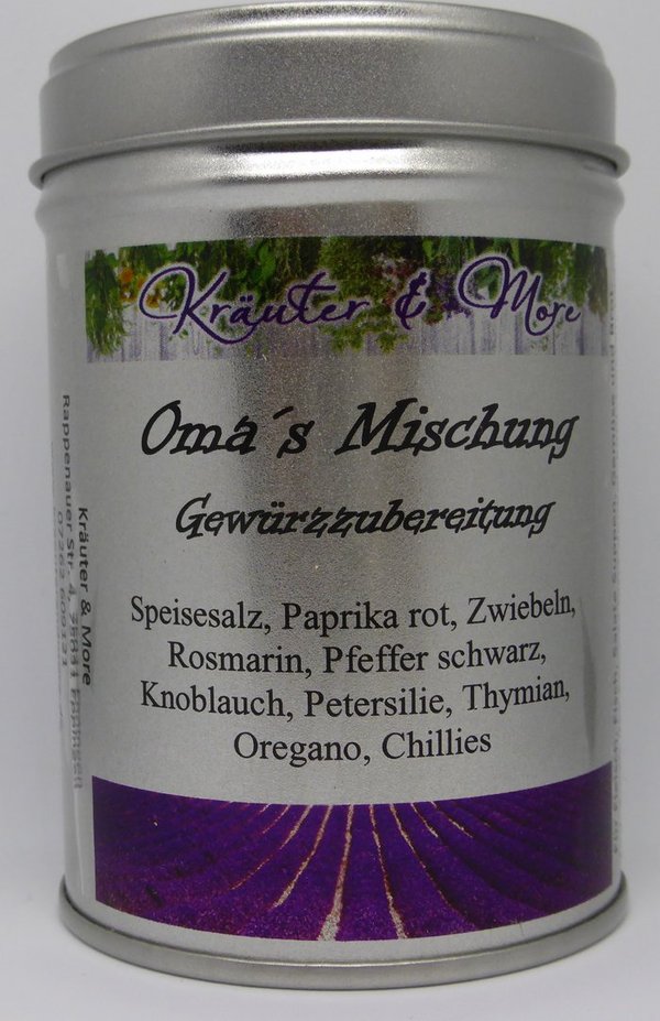 Oma´s Mischung Dose